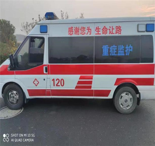 金坛救护车出租服务案例3